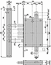 замок mottura 52771 схема