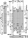 замок mottura 54797 схема